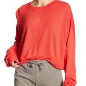 Wildfox Red Sweatshirt Pullover